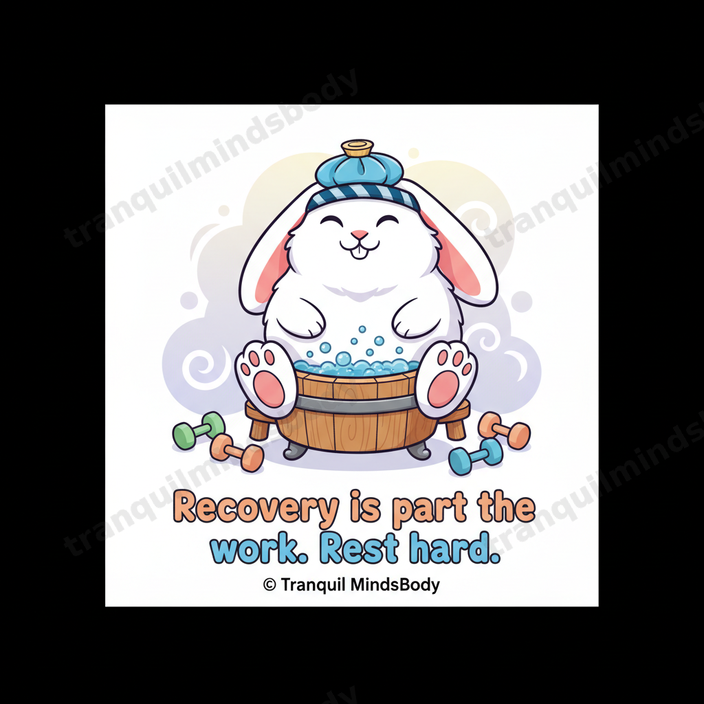 Movement & Recovery Wellness Card Pack – Cartoon Edition – 5 Digital Cards