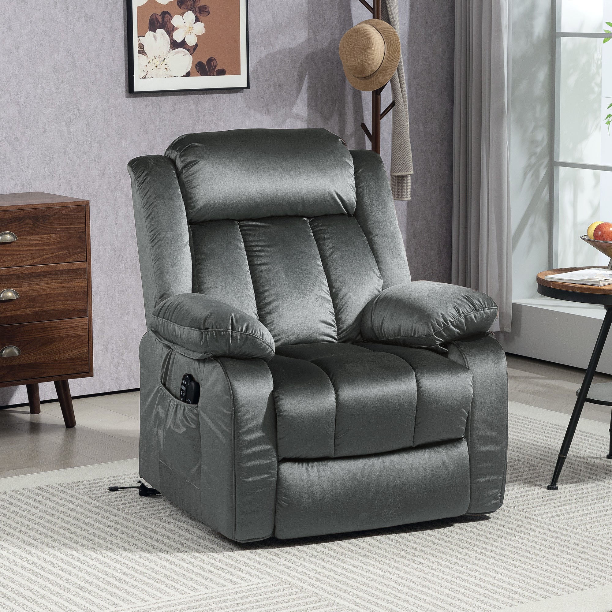 Power Lift Massage Recliner