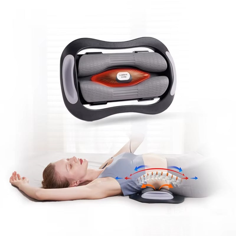 Dispositivo de tracción lumbar SpineRelief para aliviar el dolor de espalda 