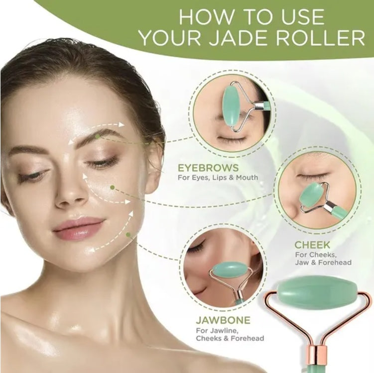 Herramienta de masaje facial GlowLift Gua Sha para reafirmar la piel.