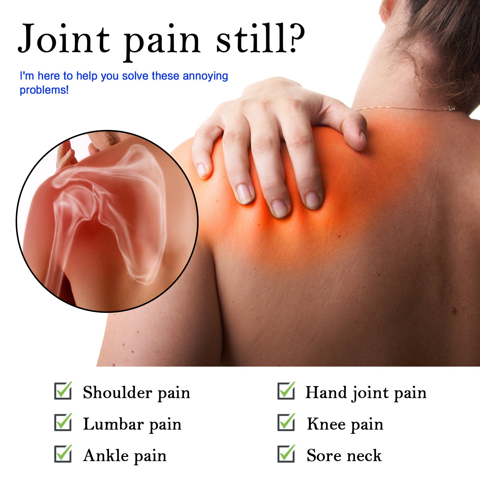 Deep Relief Joint Gel For Knees Back And Shoulders
