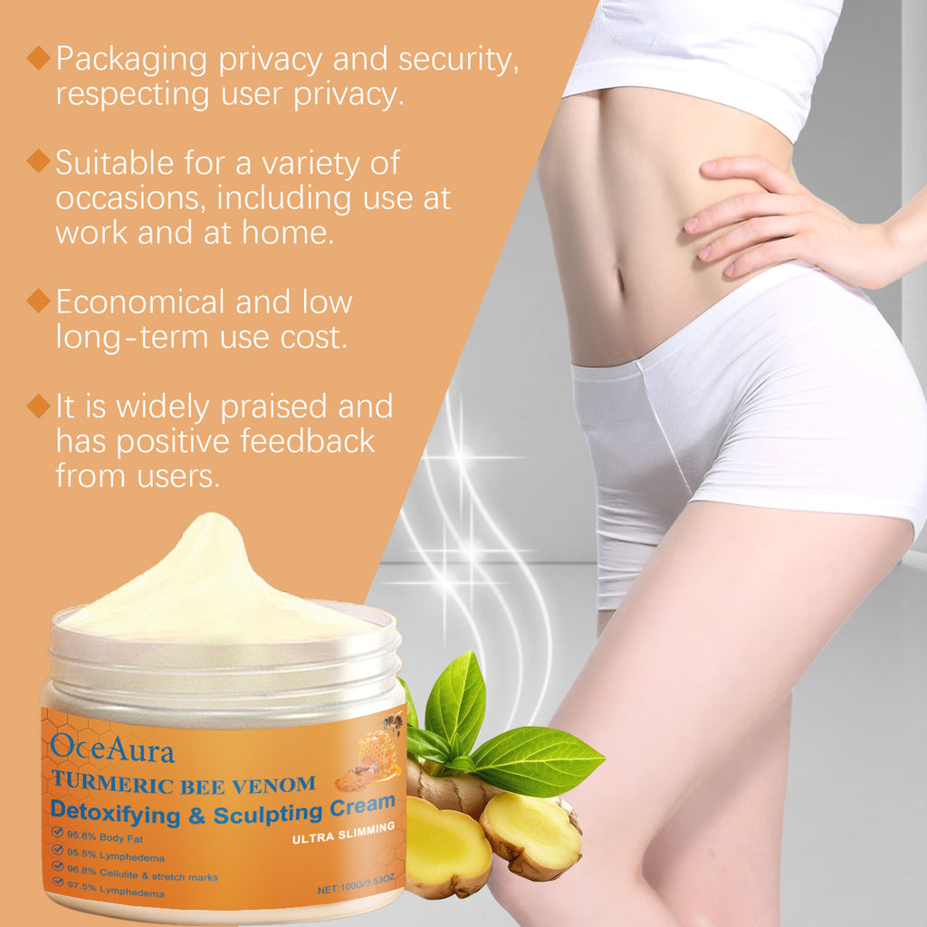 Crème de massage corporel OceAura pour une peau douce, lisse et nourrie
