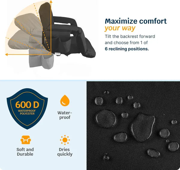 Heated Stadium Massage Seat
