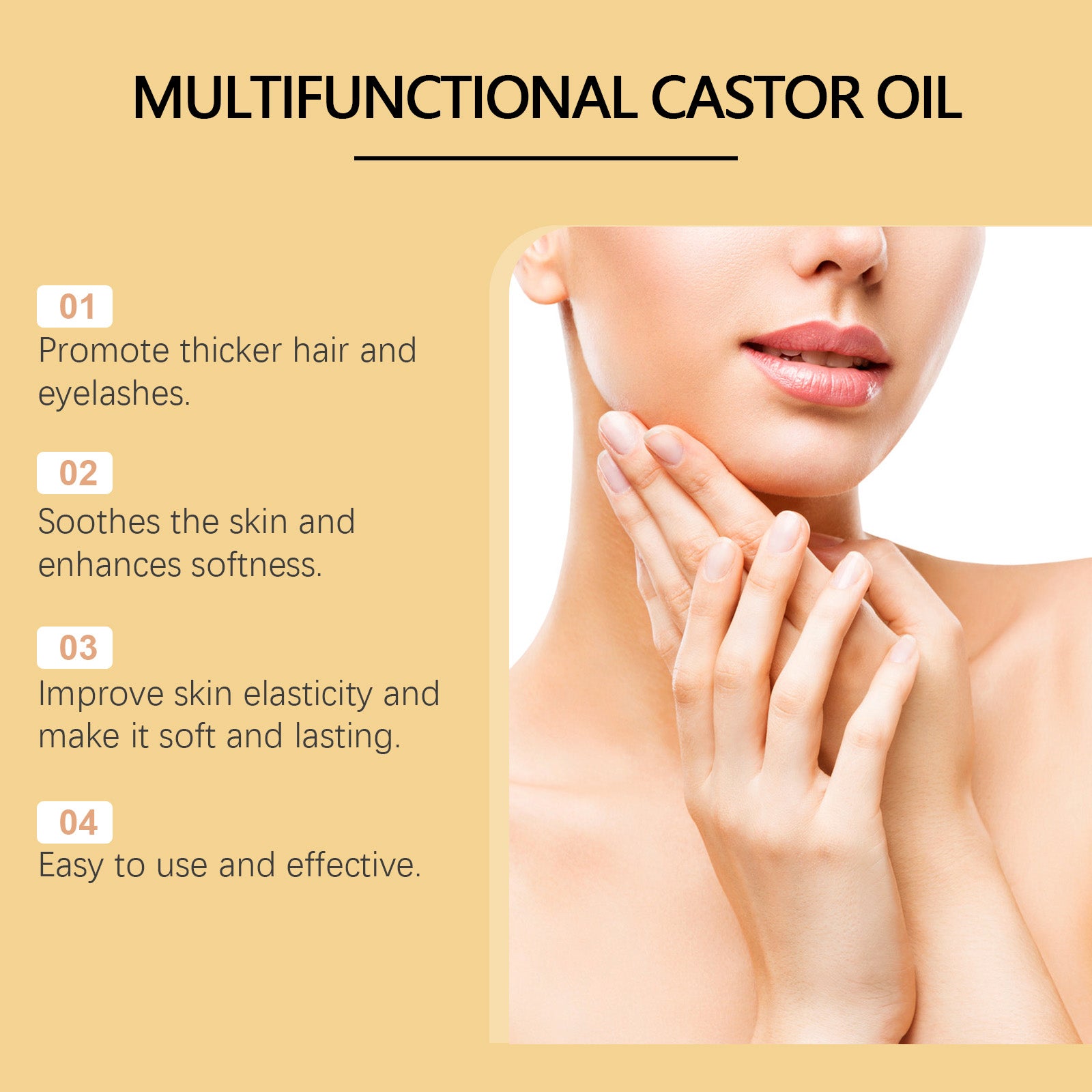 Organic Castor Massage Oil