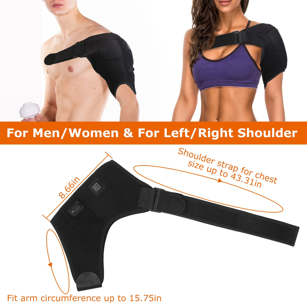 Soporte térmico para hombro ShoulderRelief para el dolor y la comodidad.