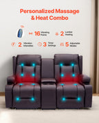 Luxury Massage Recliner Sofa