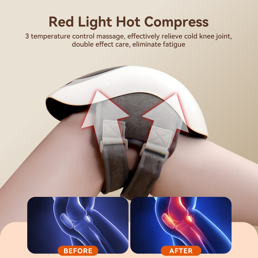 KneeRelief Wireless Knee Massager For Pain Relief And Comfort