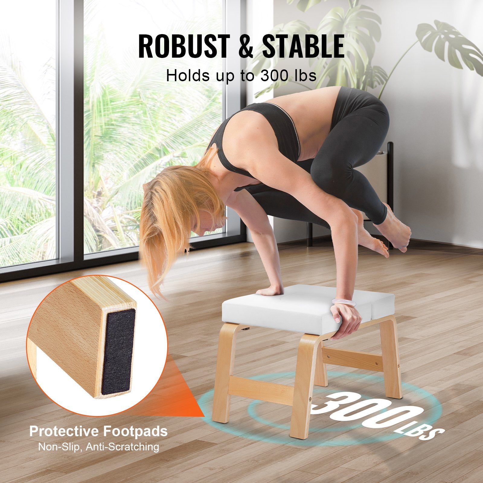 Yoga Headstand Bench For Balance Strength And Stress Relief