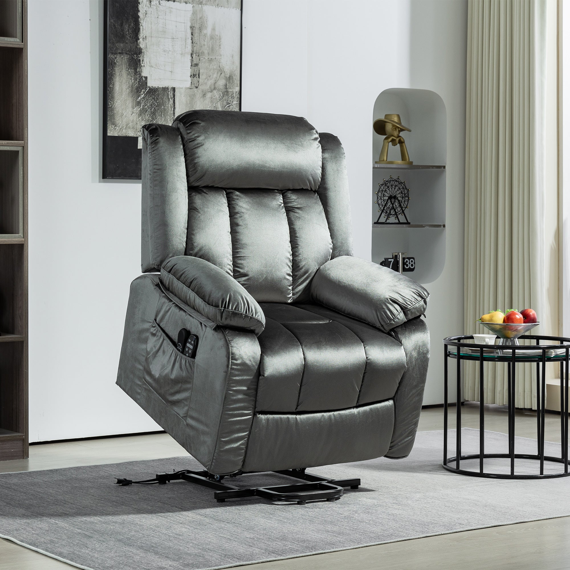 Power Lift Massage Recliner
