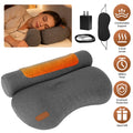 Almohada de espuma viscoelástica con calefacción NeckRelief para aliviar el dolor