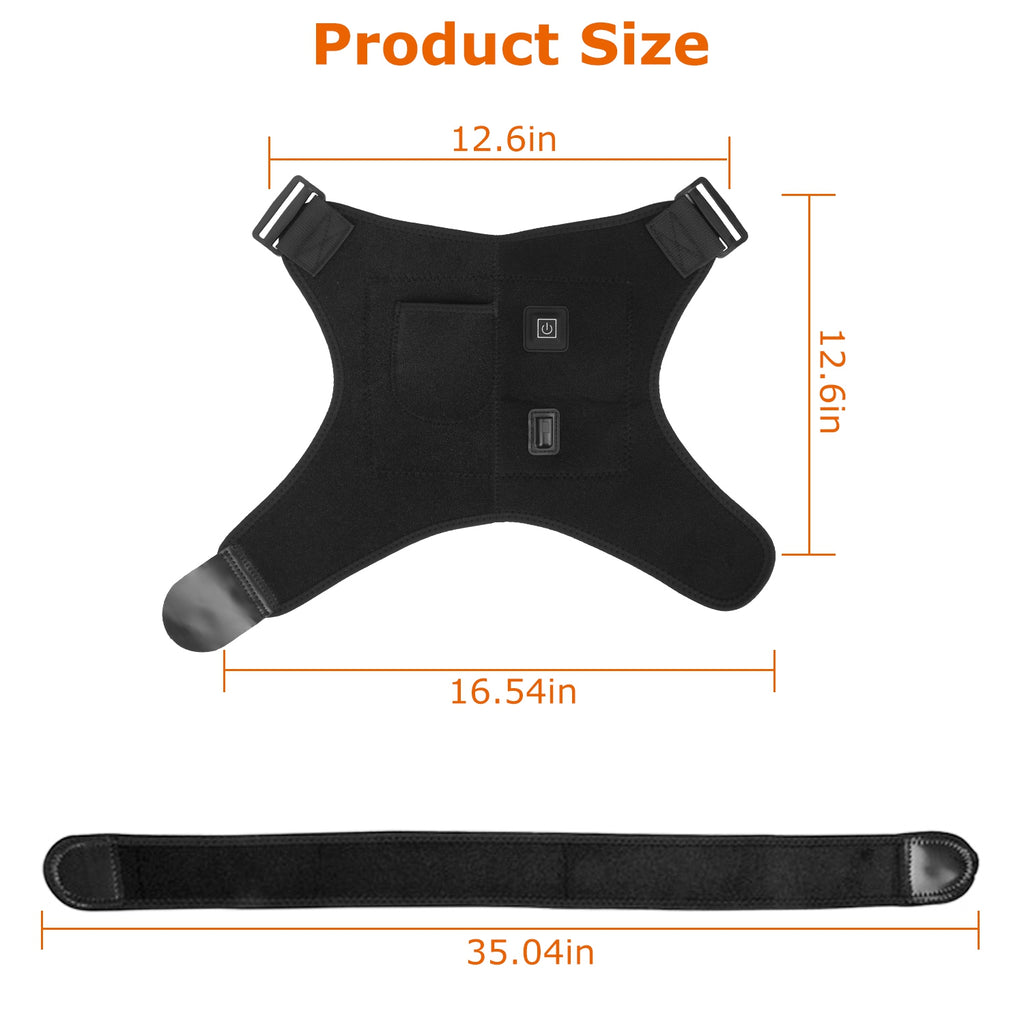 Soporte térmico para hombro ShoulderRelief para el dolor y la comodidad.