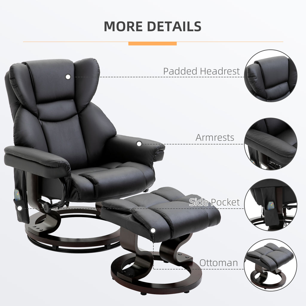 360 Swivel Massage Recliner