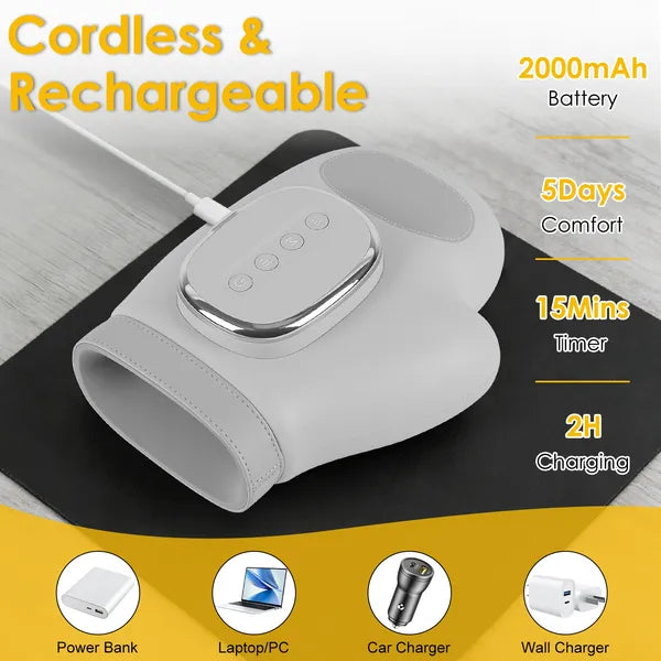 HandRelief Heated Hand Massager For Pain And Relaxation