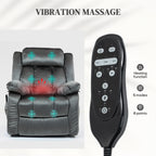 Power Lift Massage Recliner