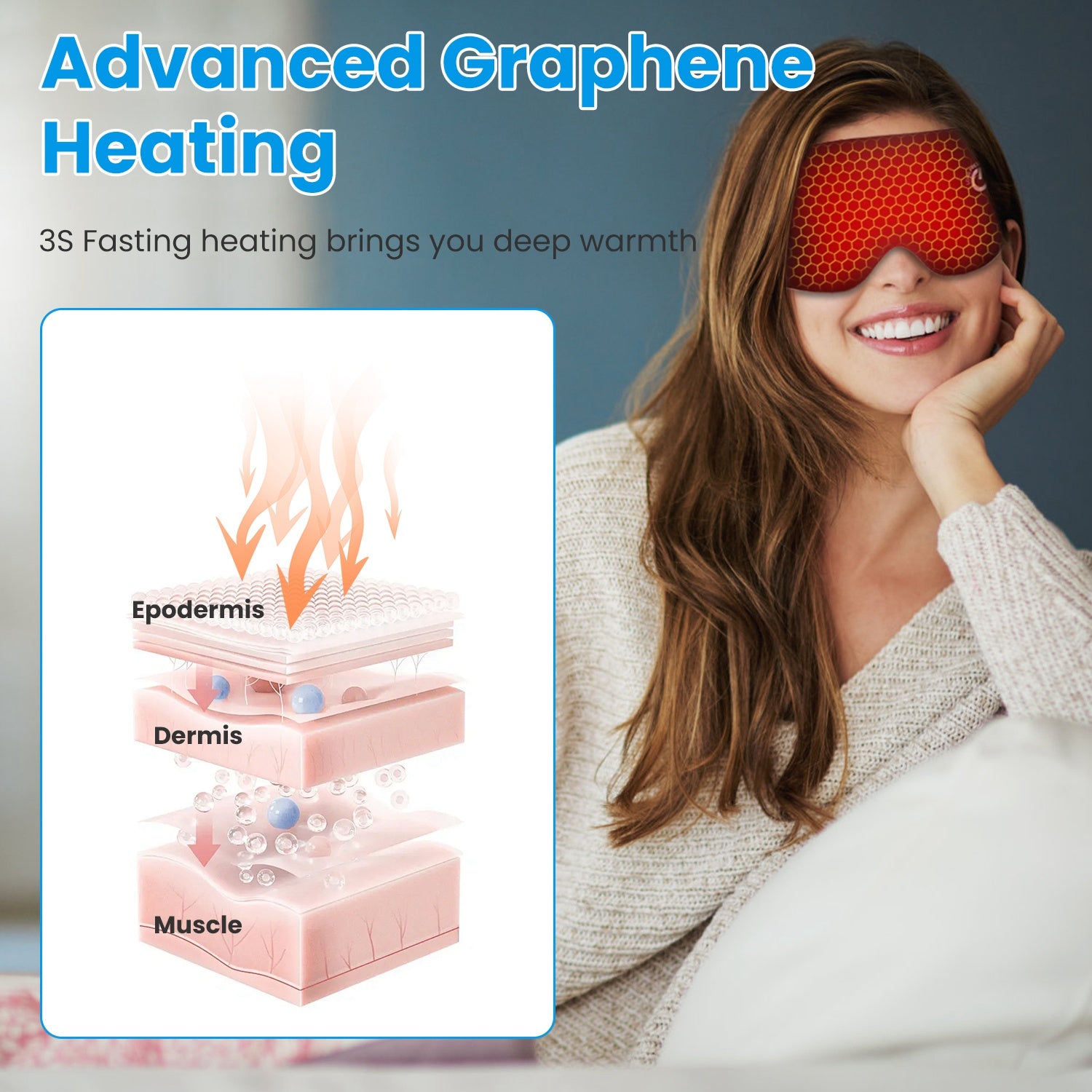 Heated Silk Eye Mask