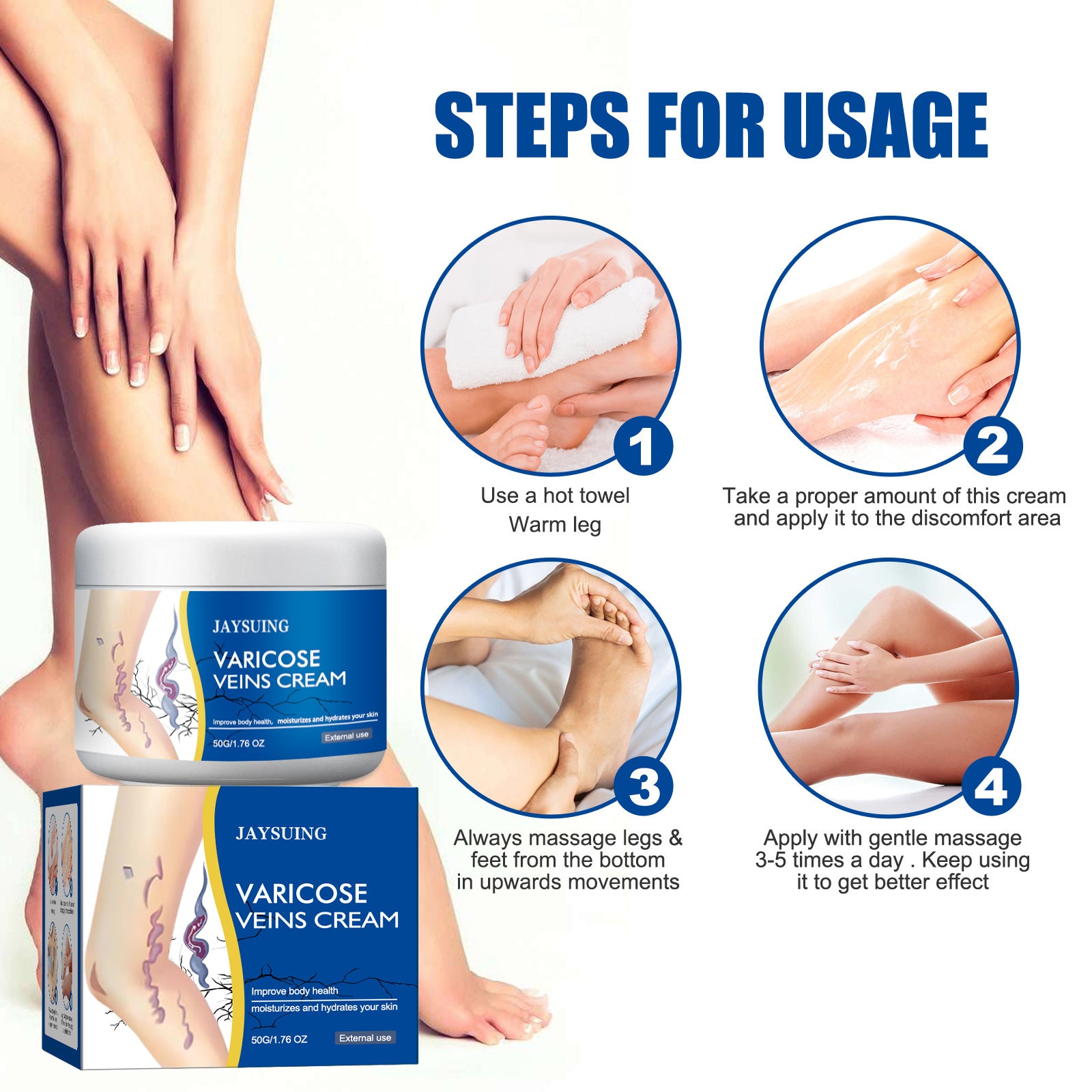 Leg Vein Relief Cream