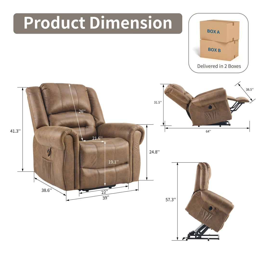 Luxury Lift Massage Recliner
