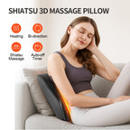 NeckRelief Heated Neck Pillow Massager