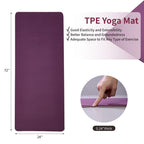 Esterilla de yoga antideslizante FlexFlow para fitness y entrenamientos en casa.