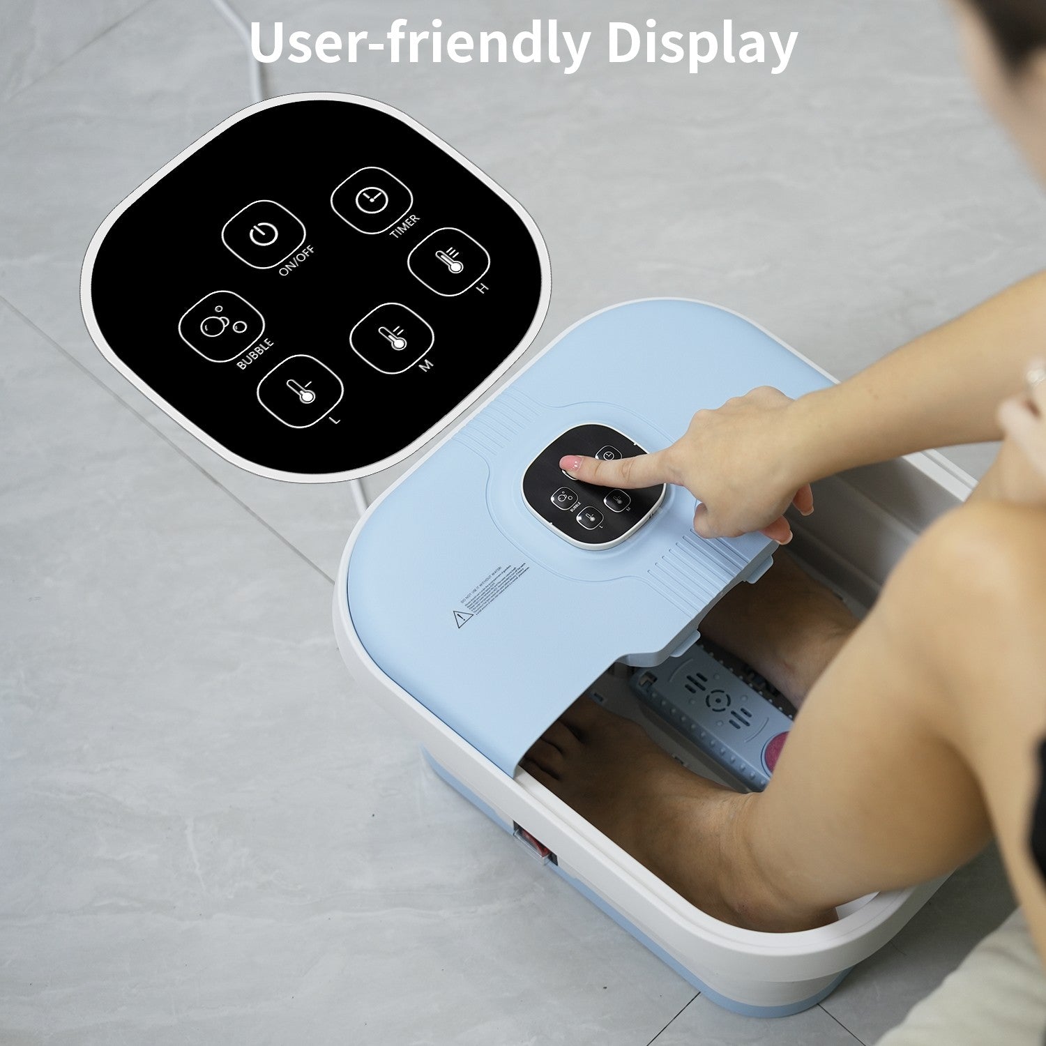 Heated Foot Spa Massager