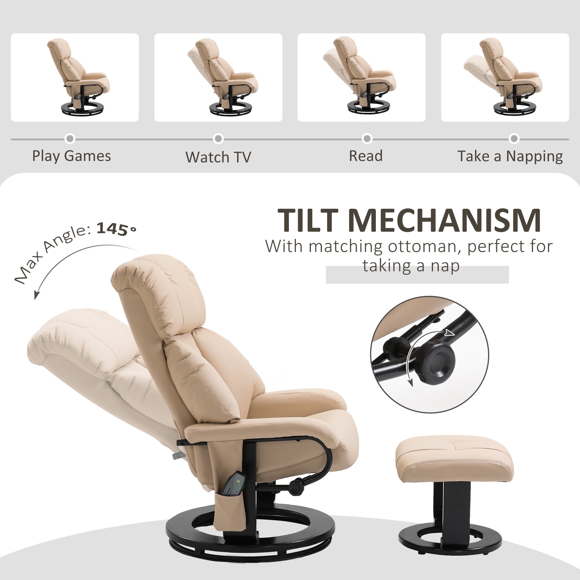 10 Point Massage Recliner